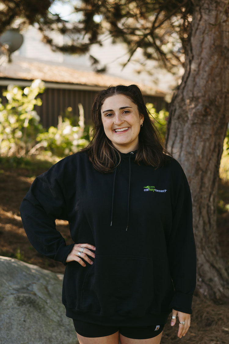 Meghan Blake technician car key connect